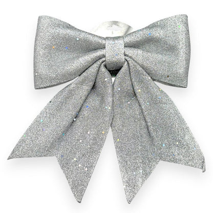 Glitter Christmas Bow 12"x14"