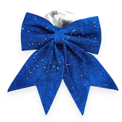 Glitter Christmas Bow 8"x10"