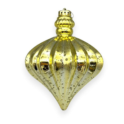 Mercury Onion Shaped Christmas Orn 8"