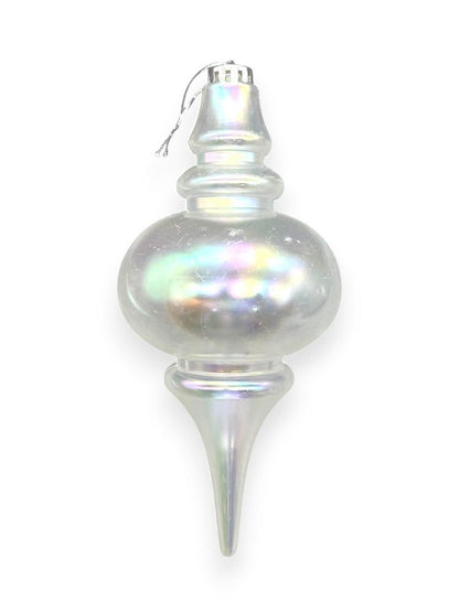 Iridescent  Finial Ornaments 9"