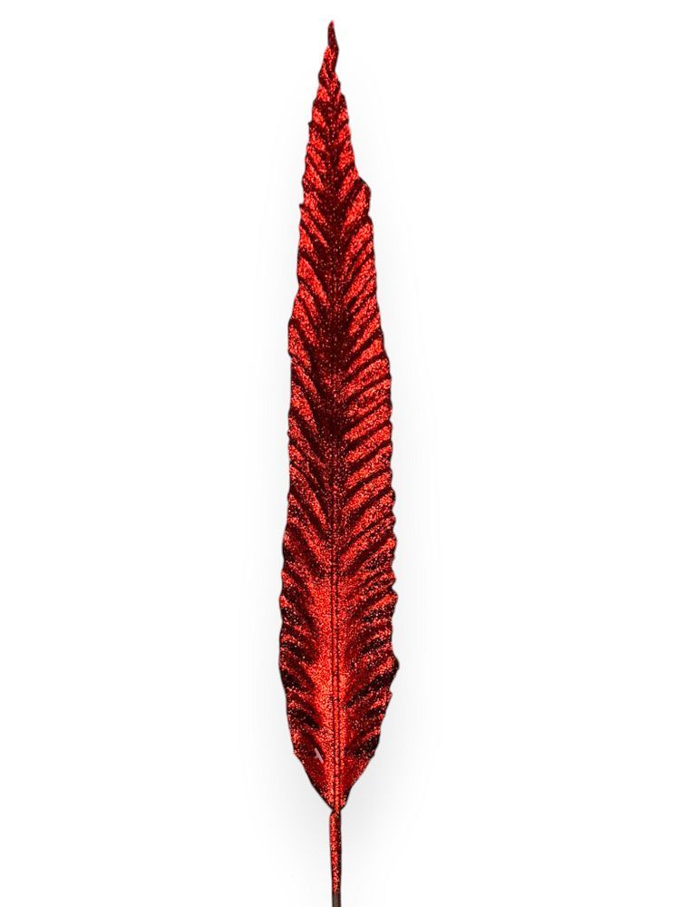 Glitter Fern Leaf 27"