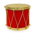 Velvet Christmas Drum Ornament 5"