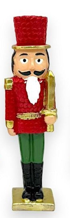 RESIN NUTCRACKER 8" 1PC